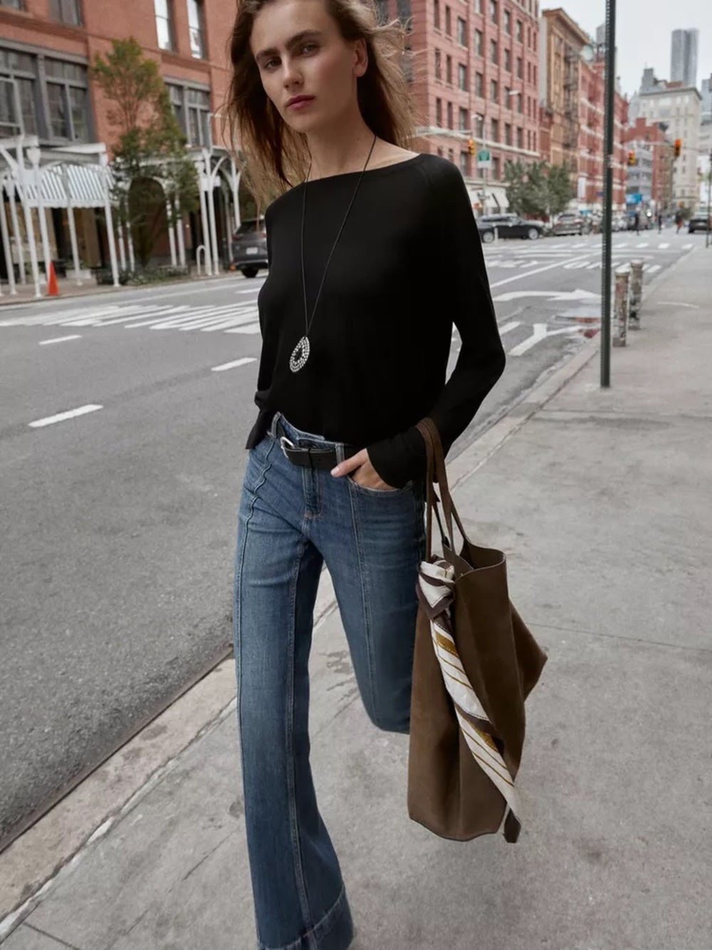 Mango fine knit sweater